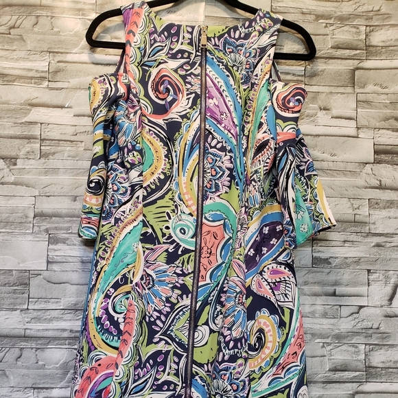 Nicole Miller abstract dress size 6 - Picture 9 of 16